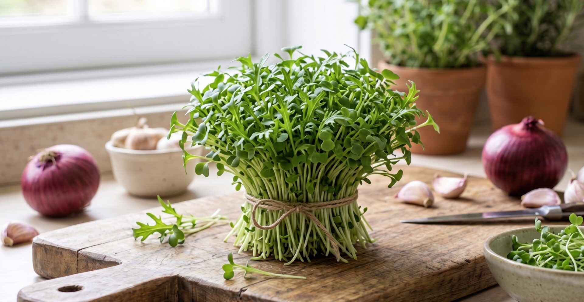 Mizuna Green by Varmers Microgreens