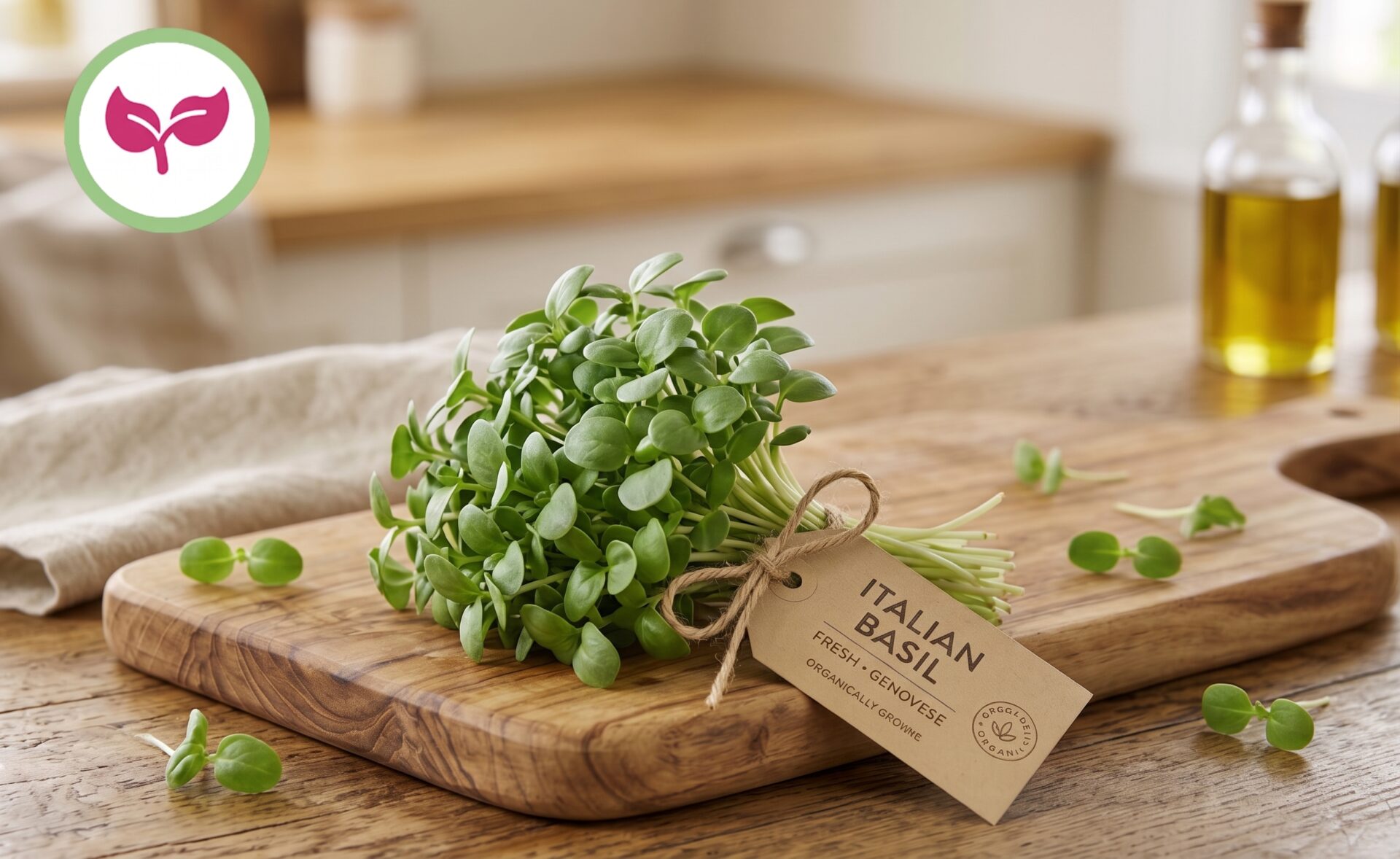 Varmers Italian Basil Microgreens